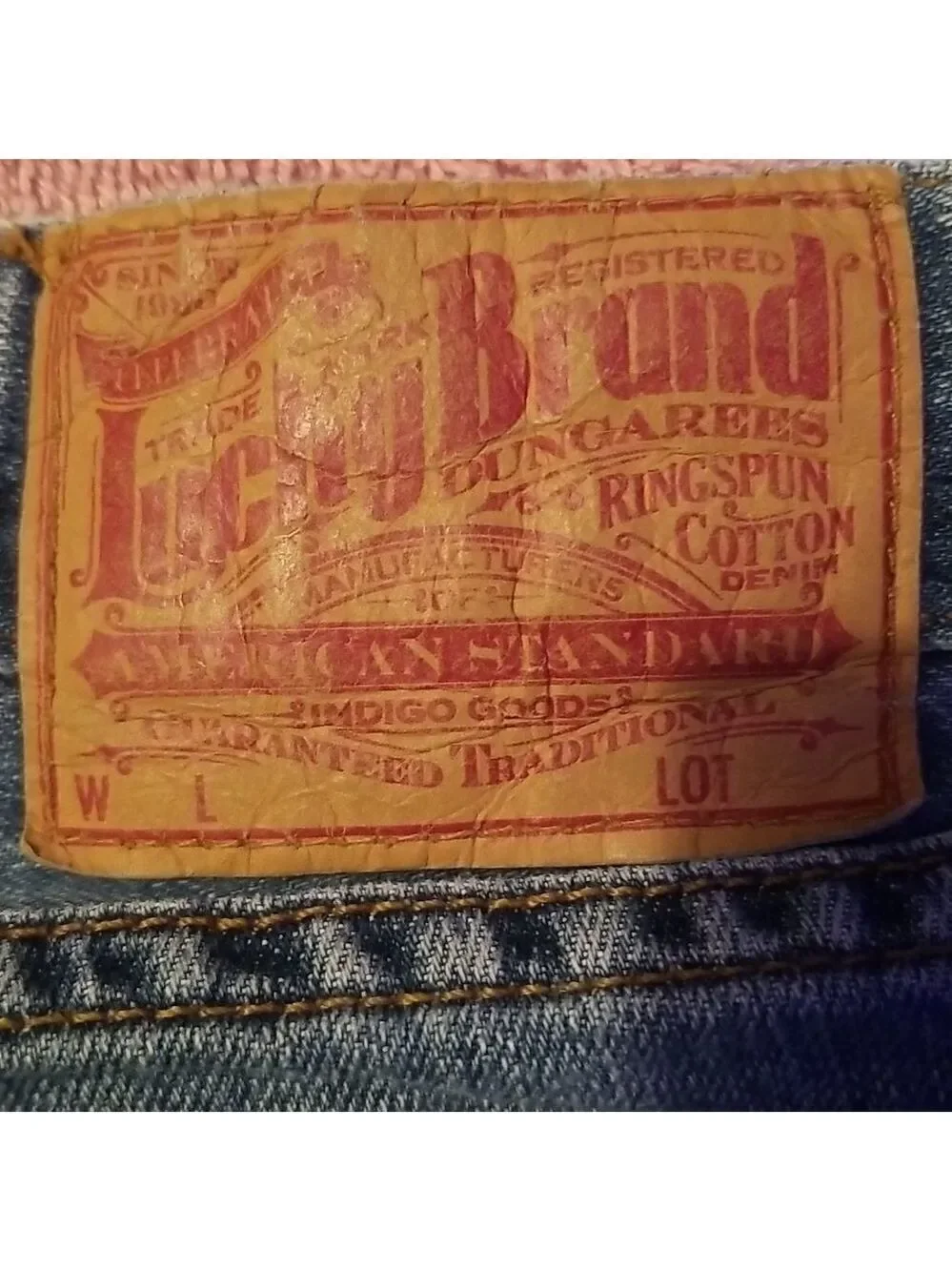 Temporarily not for sale until located.LUCKY BRAND Typhoon Dream 2/26 Red Label.